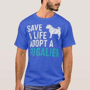 Camiseta Salvar una vida adoptar un perro rescate a un perr
