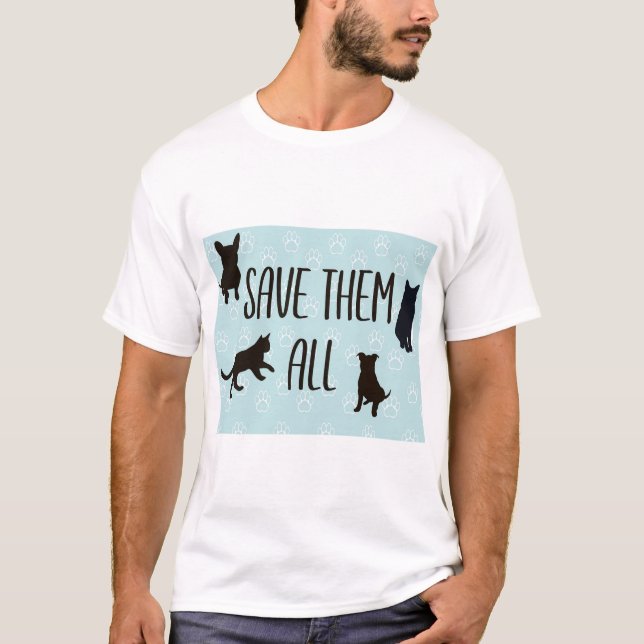 Camiseta Salvarlos todos (Anverso)