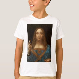 Camiseta Salvator Mundi (Salvador del Mundo) (da Vinci)