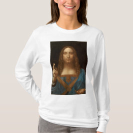 Camiseta Salvator Mundi (Salvador del Mundo) (da Vinci)