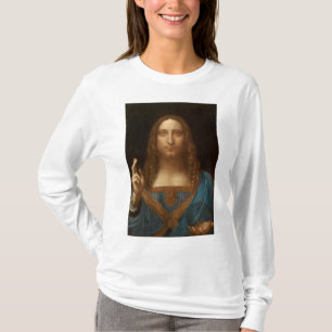 Camiseta Salvator Mundi (Salvador del Mundo) (da Vinci)