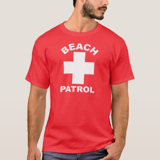 Camiseta Salvavidas blanco del logotipo de la PATRULLA de