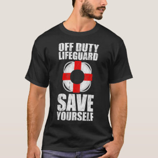 Camiseta Salvavidas de servicio fuera de servicio, sálvate