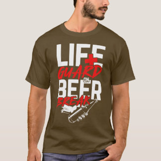 Camiseta Salvavidas en Beer Break, regalo para beber