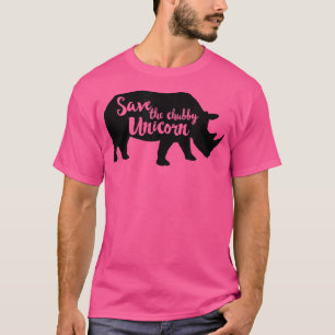 Camiseta Salve El Chr De Rhino, Un Rhino Funny De Chubby Un