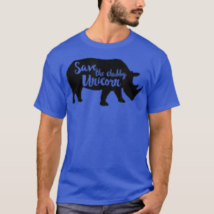 Camiseta Salve El Chr De Rhino, Un Rhino Funny De Chubby Un