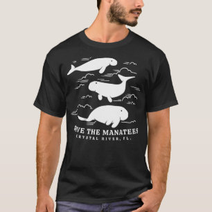 Camiseta Salve el río Mana Crystal FL Vinatage Sea Cow Gi