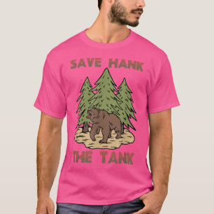 Camiseta Salve Hank The Tank - Funny California Black Bear