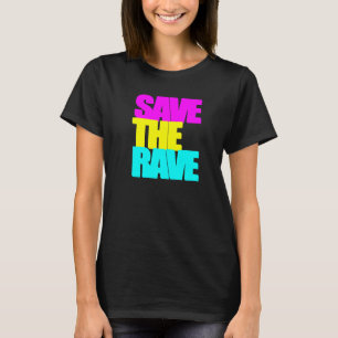 Camiseta Salve La Trance Del Fiesta Del Ácido De Rave Techn