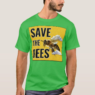 Camiseta Salvemos A Las Abejas Activista Del Cambio Climáti
