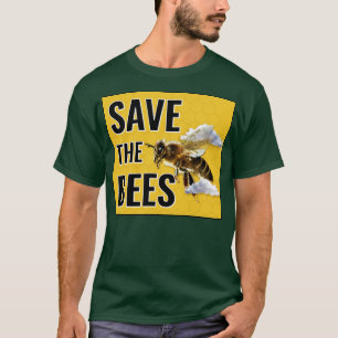 Camiseta Salvemos A Las Abejas Activista Del Cambio Climáti