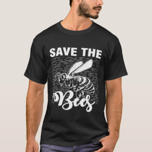 Camiseta Salvemos A Las Abejas Conservación Del Cambio Clim