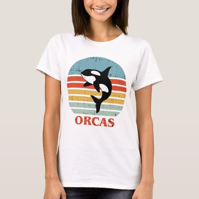 Camiseta Salvemos a las Orcas (Anverso)