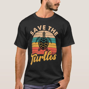 Camiseta Salvemos A Las Tortugas Derechos De Los Animales M