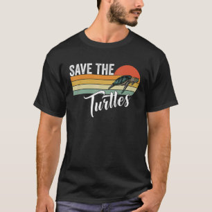Camiseta Salvemos A Las Tortugas Derechos De Los Animales M