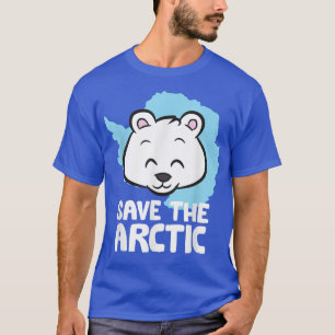 Camiseta Salvemos el Pola del Cambio Climático del Calentam