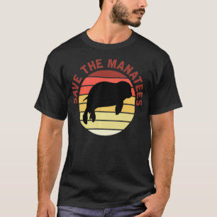 Camiseta Salvemos El Retro De La Vaca De Mar Animal De Mana