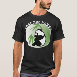Camiseta Salvemos Los Sellos De Postas Ambientales Panda