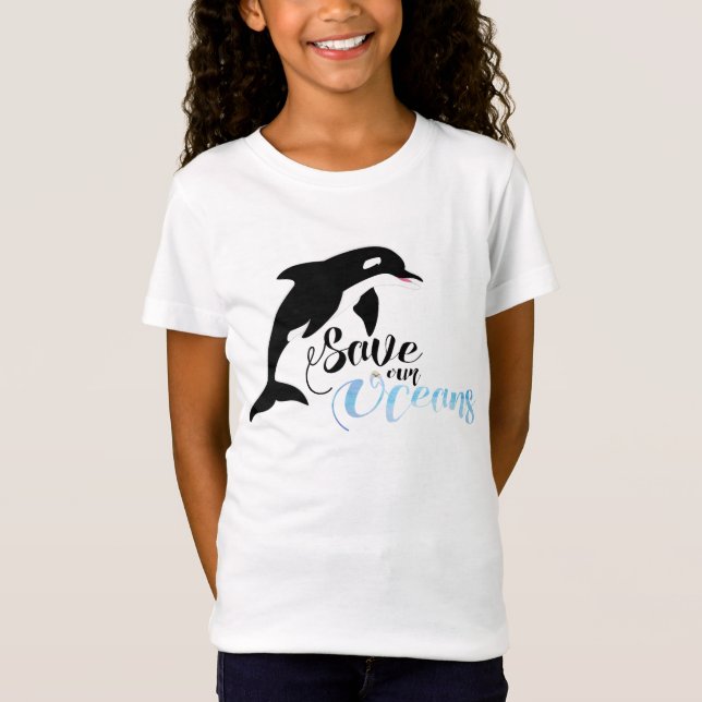 Camiseta Salvemos nuestros océanos (Anverso)