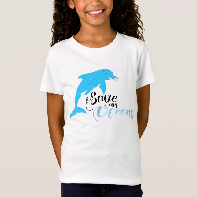 Camiseta Salvemos nuestros océanos (Anverso)