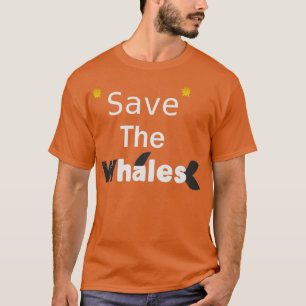 Camiseta Salven a la ballena orca asesina