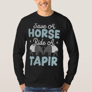 Camiseta Salven A La Caballo Con Un Zookee De Animales De V