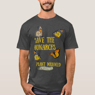 Camiseta Salven a la planta de los monarcas Milkweed Butter