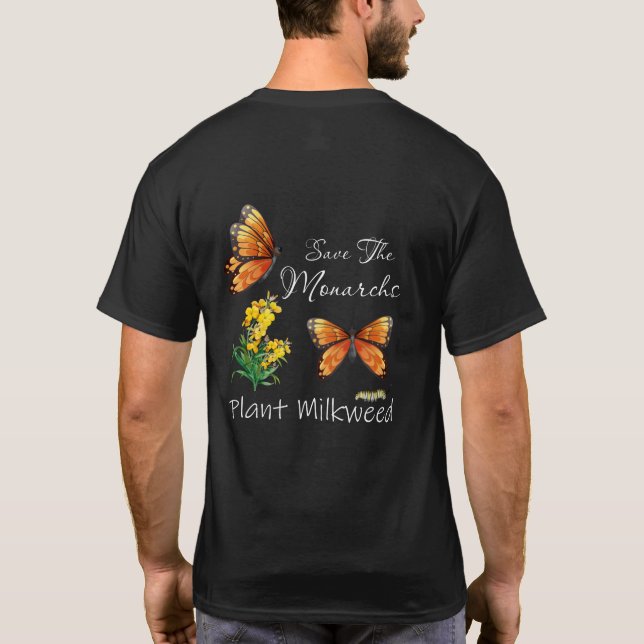 Camiseta Salven A La Planta De Los Monarcas Un Poco De Mari (Reverso)