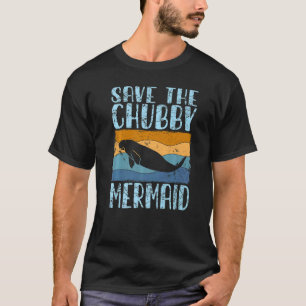 Camiseta Salven A La Sirenita De Chubby Salven El Manatee R