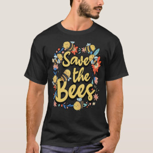 Camiseta Salven a las abejas Beekeeper lindo vestido de abe