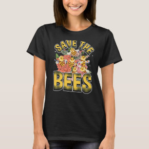Camiseta Salven a las abejas Beekeeper lindo vestido de abe