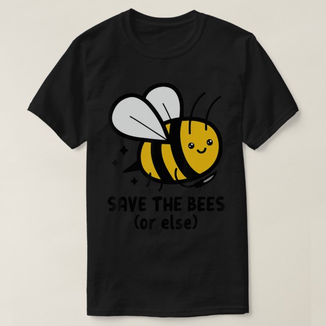 Camiseta Salven A Las Abejas O A Otros Animales De La Natur (Diseño del anverso)