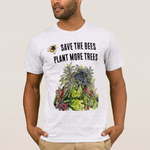 Camiseta Salven a las abejas, planten más árboles