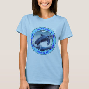 Camiseta Salven a las ballenas, salven el océano, salven el
