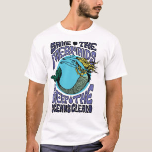Camiseta Salven A Las Sirenas Salvar El Océano