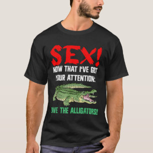Camiseta Salven A Los Aligadores - Bienestar Animal Para El