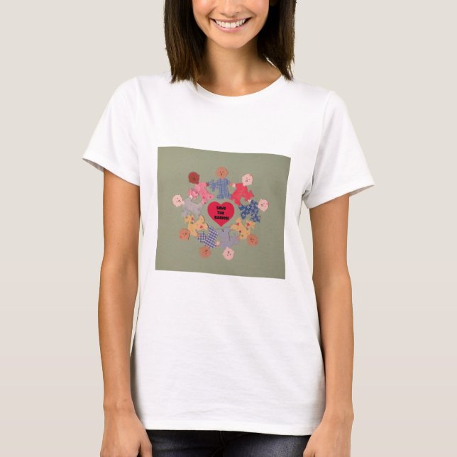 Camiseta Salven a los bebés (Anverso)