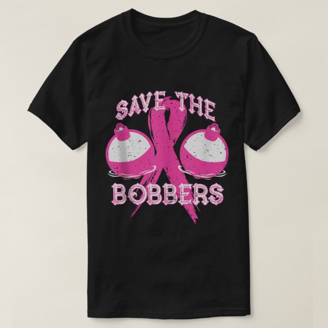 Camiseta Salven A Los Bobbers De La Pesca De Conciencia Sob (Diseño del anverso)