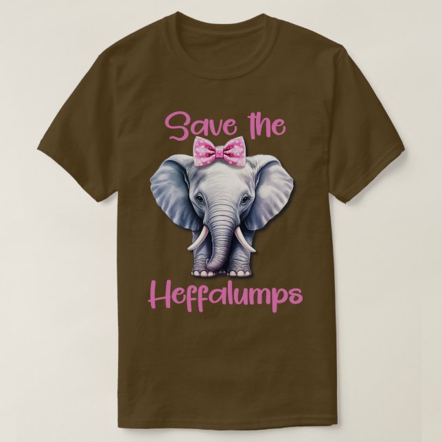 Camiseta Salven A Los Heffalumps (Diseño del anverso)