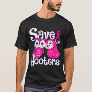 Camiseta Salven A Los Hooters Mujeres De Concienciación Sob