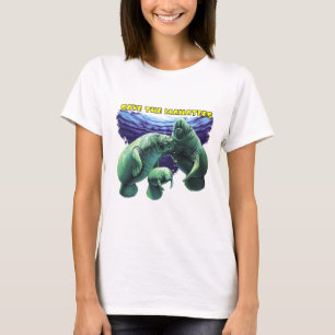 Camiseta Salven a los manatíes