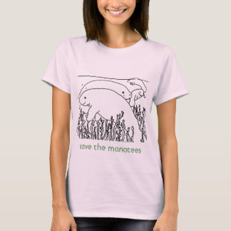 Camiseta Salven a los manatíes