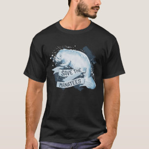 Camiseta Salven A Los Manatíes Que Manejo Día De Apreciació