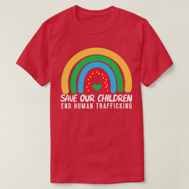 Camiseta Salven A Los Niños 12 (Diseño del anverso)