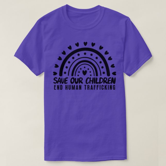 Camiseta Salven A Los Niños 13 (Diseño del anverso)