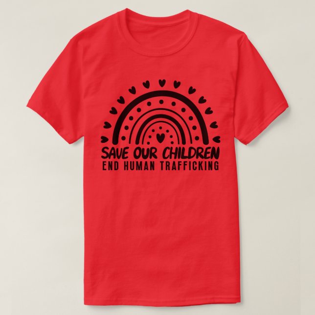 Camiseta Salven A Los Niños 13 (Diseño del anverso)