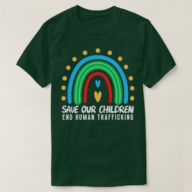 Camiseta Salven A Los Niños 16 (Diseño del anverso)