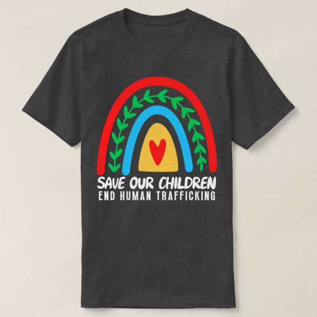 Camiseta Salven A Los Niños 4 (Diseño del anverso)