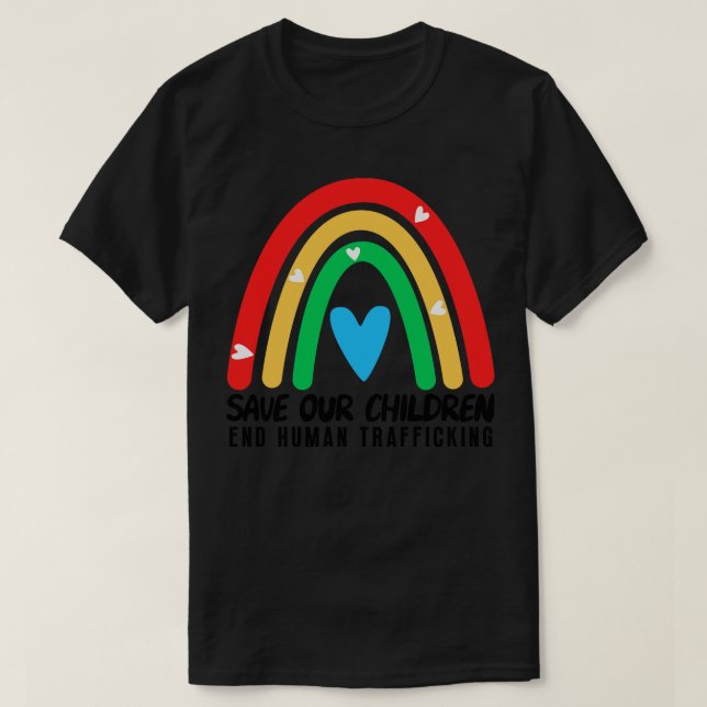 Camiseta Salven A Los Niños 5 (Diseño del anverso)