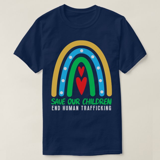 Camiseta Salven A Los Niños 6 (Diseño del anverso)